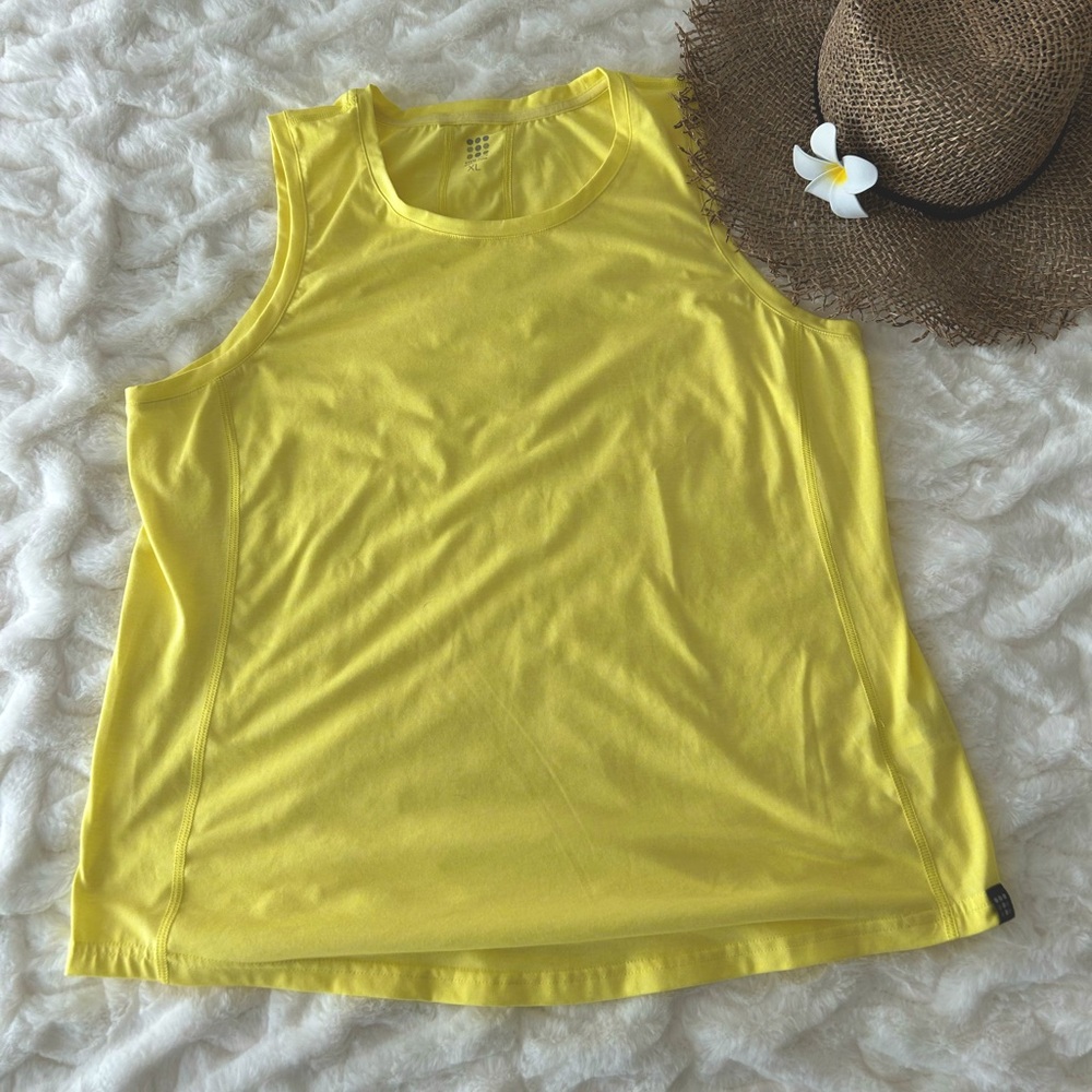 Title Nine Vibe Tank Top Yellow XL